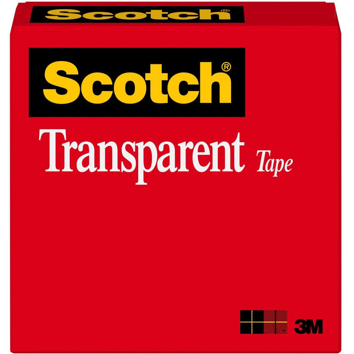 Scotch Transparent Tape - 3/4"W - MMM600341296