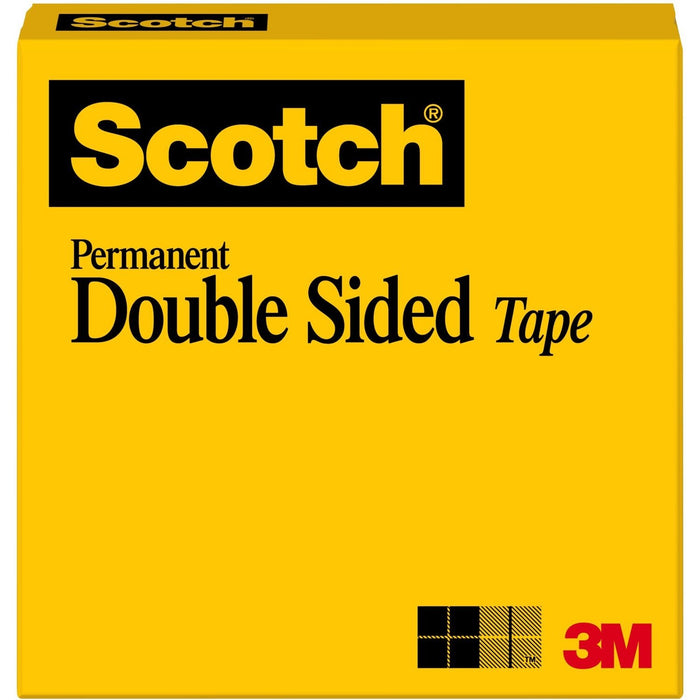 Scotch Permanent Double-Sided Tape - 1/2"W - MMM66512900