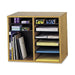 Safco Adjustable 12-Slot Wood Literature Organizer - SAF9420MO Safco Products