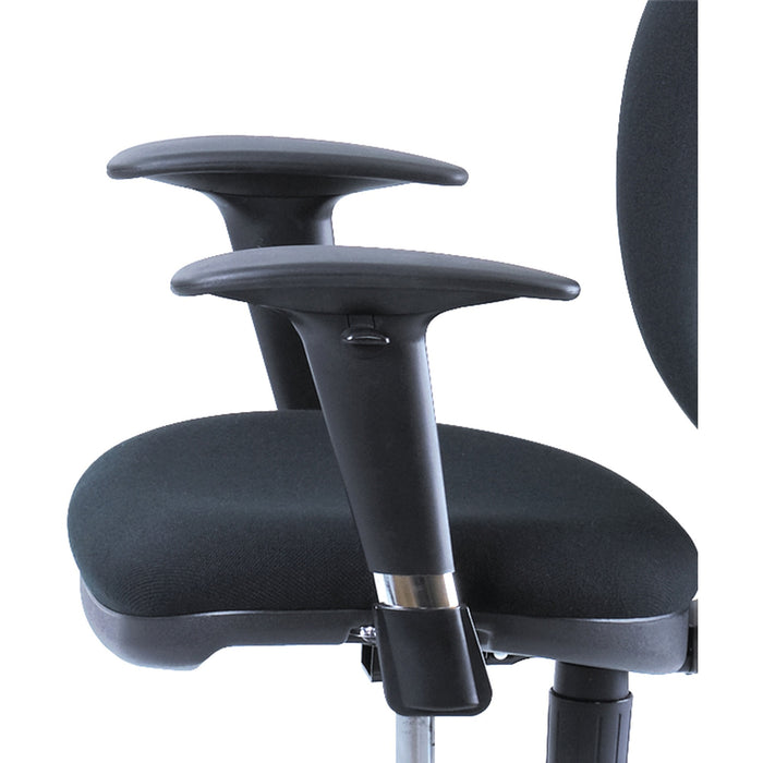 Safco Metro Chair Adjustable-height Arm Set - SAF3495BL