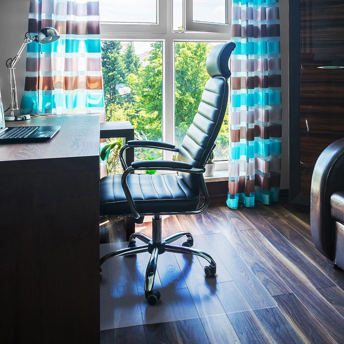 Floortex Cleartex Ultimat Hard Floor Polycarbonate Rectangular Chair Mat - FLR1213419ER