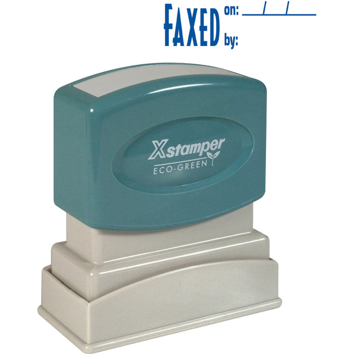 Xstamper Pre-Inked FAXED Title Stamp - XST1820