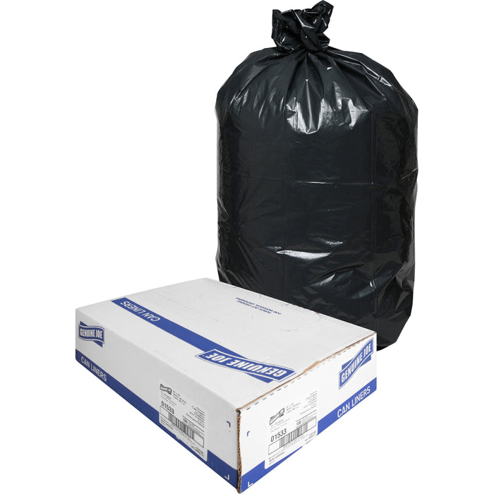 Genuine Joe Heavy-Duty Trash Can Liners - GJO01533