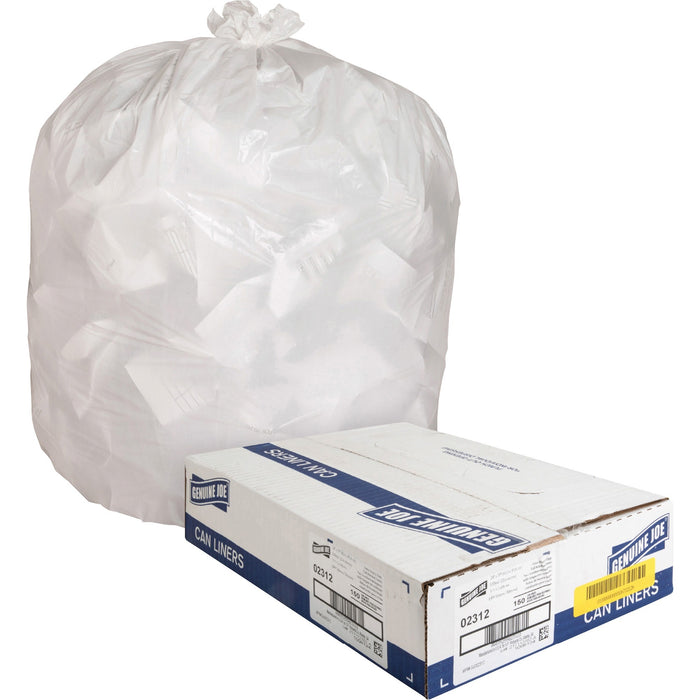 Genuine Joe Heavy-Duty Tall Kitchen Trash Bags - GJO02312