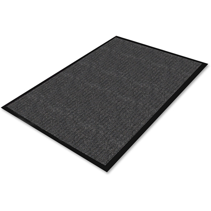 Genuine Joe Ribbed Indoor Wiper Mat - GJO55461