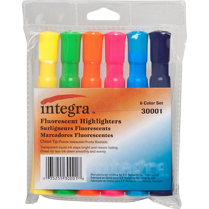 Integra Chisel Desk Liquid Highlighters - ITA30001
