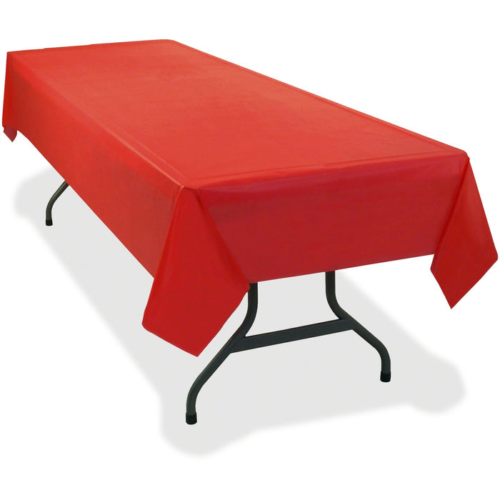 Tablemate Heavy-duty Plastic Table Covers - TBL549RD