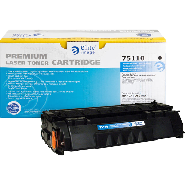 Elite Image Remanufactured Toner Cartridge - Alternative for HP 49A (Q5949A) - ELI75110