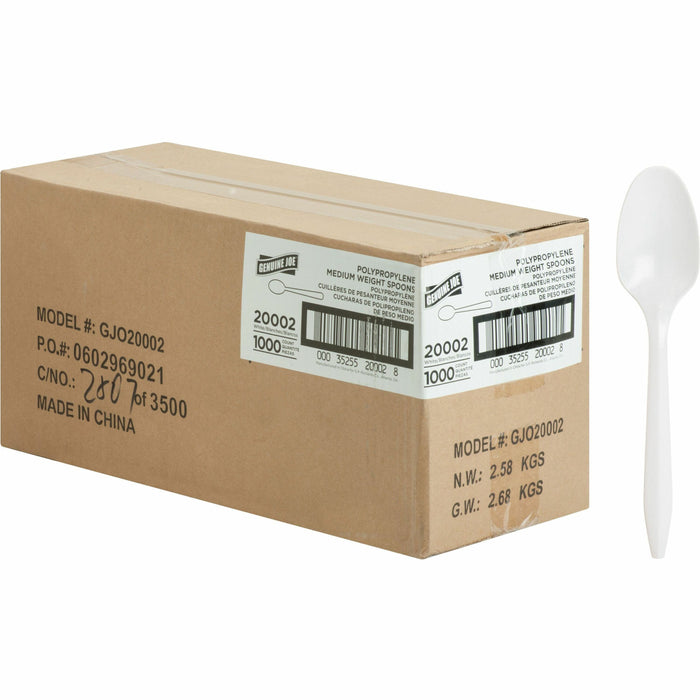 Genuine Joe Medium-weight Spoons - GJO20002