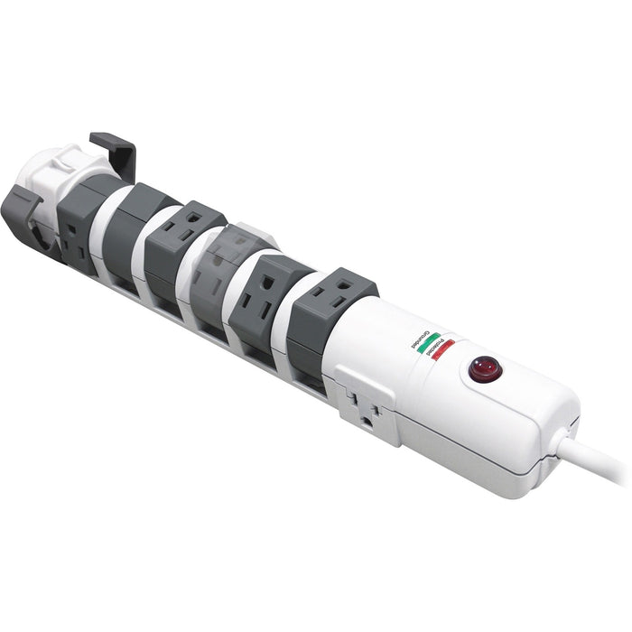 Compucessory 180 Degree 8-Outlet Surge Protector - CCS25664