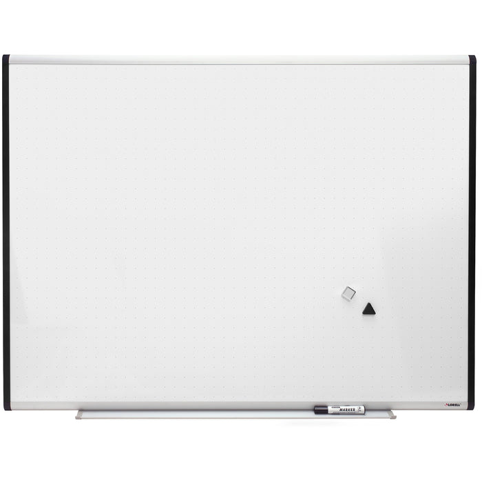 Lorell Magnetic Dry-erase Grid Lines Marker Board - LLR69652