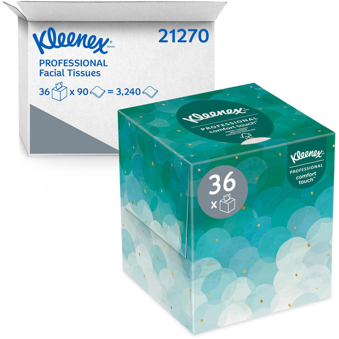 Kleenex Professional Facial Tissue Cube for Business - KCC21270CT
