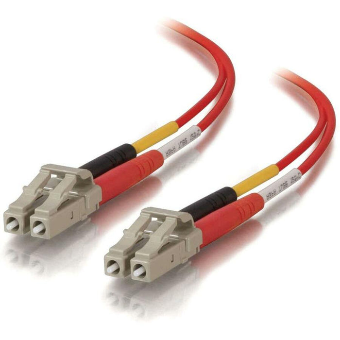 C2G-3m LC-LC 50/125 OM2 Duplex Multimode PVC Fiber Optic Cable - Red - CGO37377