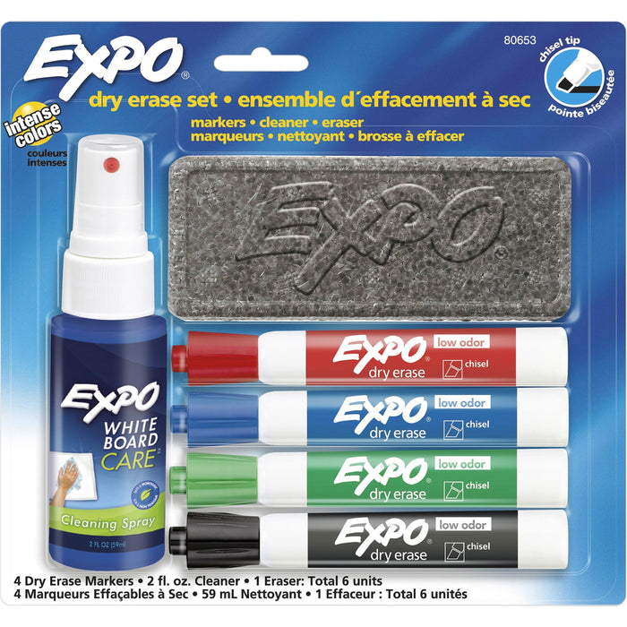 Expo Low-Odor Dry-erase Set - SAN80653