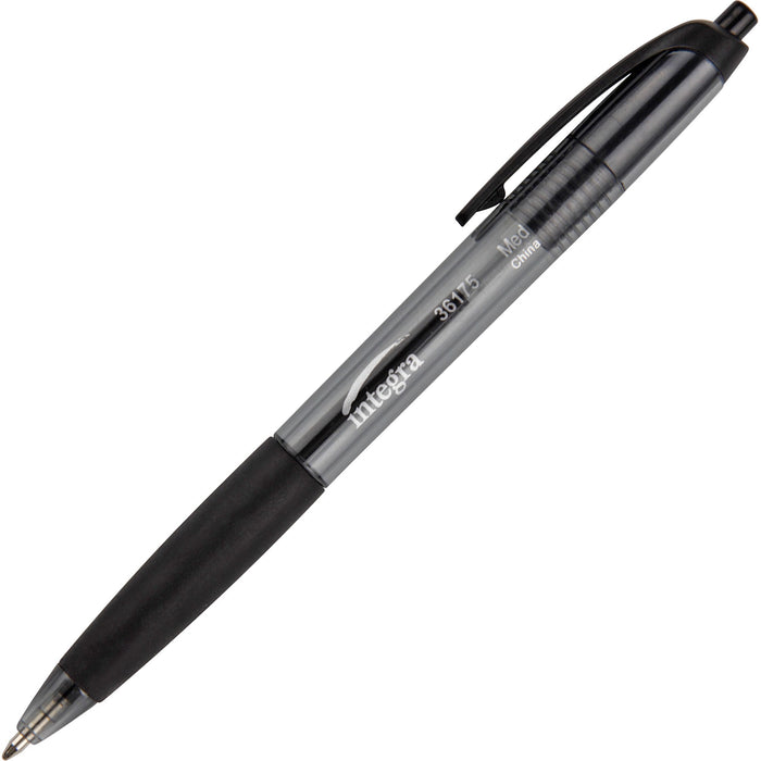 Integra Rubber Grip Retractable Pens - ITA36175