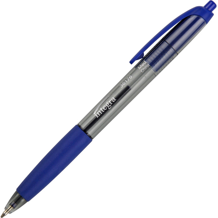 Integra Rubber Grip Retractable Pens - ITA36176
