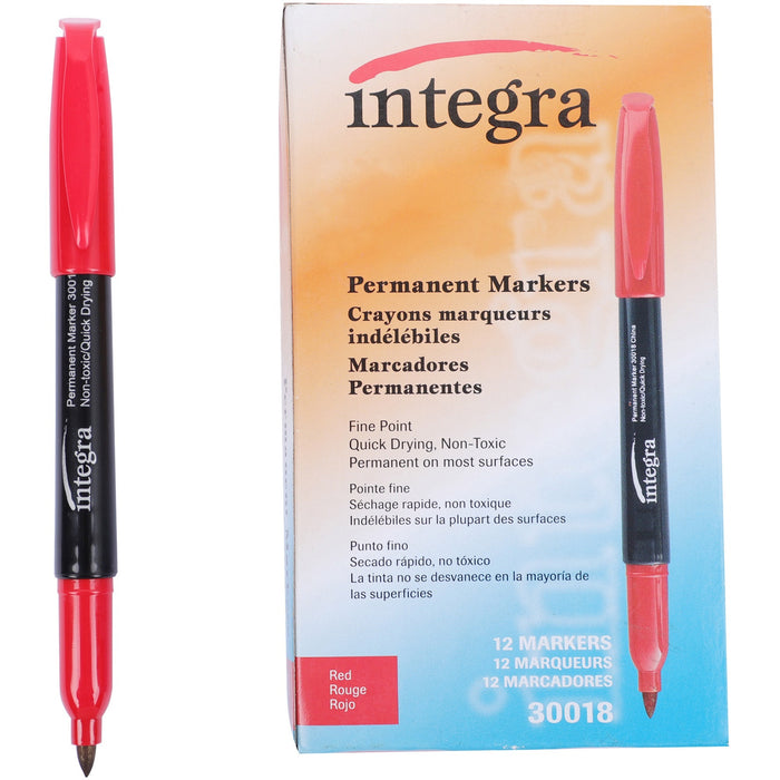 Integra Permanent Fine Point Markers - ITA30018