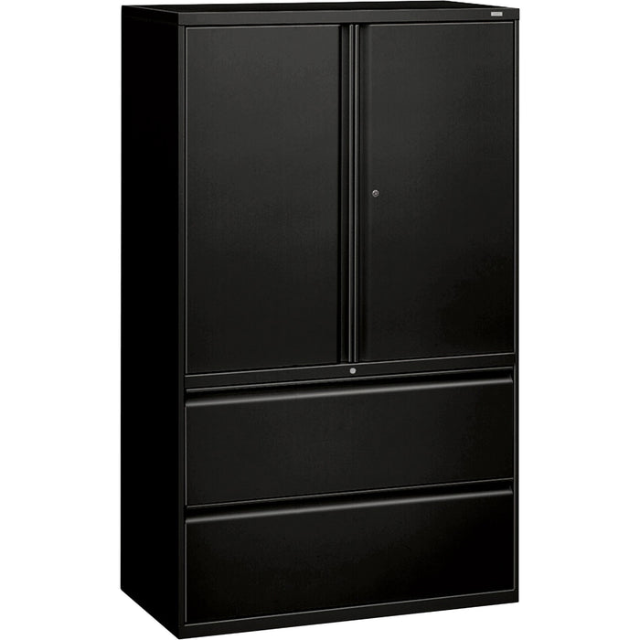 HON 800 Series Wide Lateral File with Storage Cabinet - 2-Drawer - HON895LSP