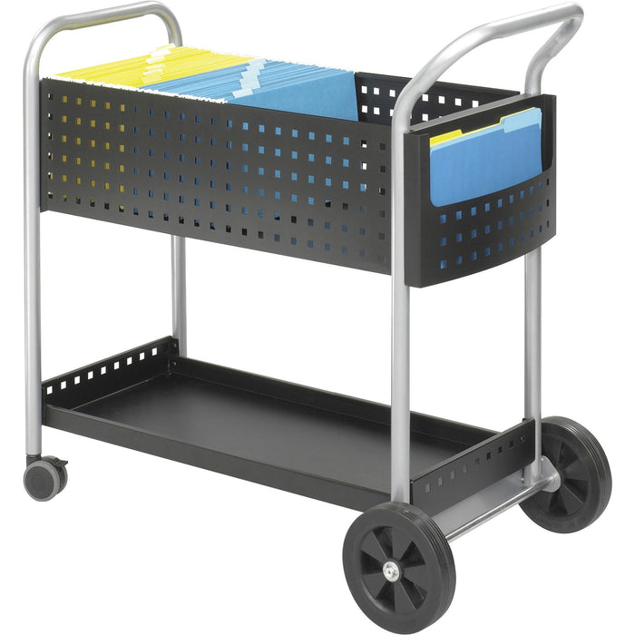 Safco Scoot Mail Cart - SAF5239BL