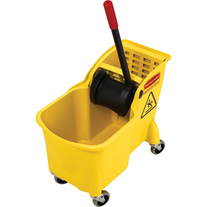 Rubbermaid Commercial 31 Quart Mop Bucket Combination - RCP738000YL