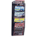 Safco 5-Pocket Onyx Mesh Literature Organizer - SAF5578BL Safco Products