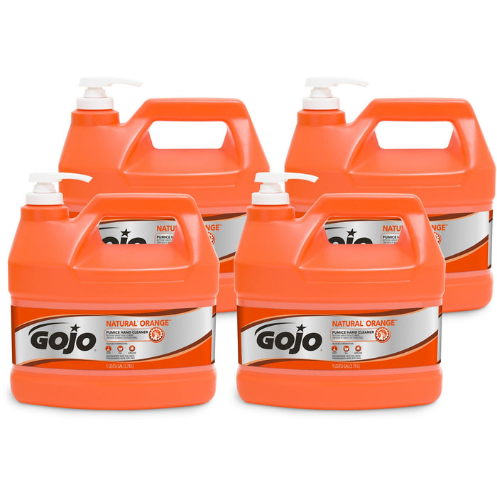 Gojo&reg; Natural Orange Pumice Hand Cleaner - GOJ095504CT