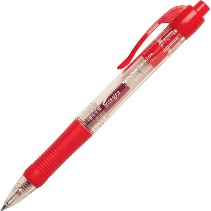 Integra Retractable 0.7mm Gel Pens - ITA36159