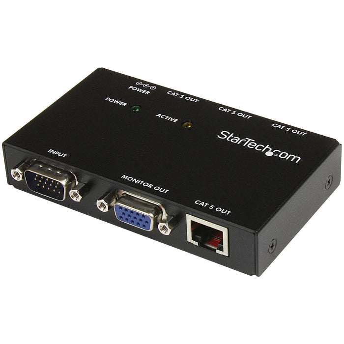 StarTech.com 4 Port VGA Over CAT5 Video Extender - 450ft (150m) - STCST1214T