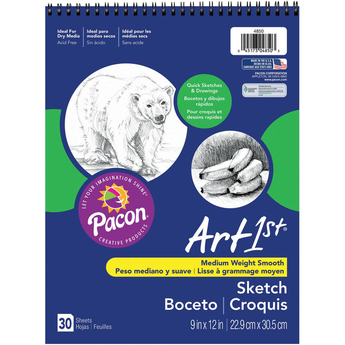 UCreate Medium Weight Acid Free Sketch Books - PAC4850