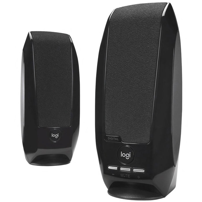 Logitech S-150 2.0 Speaker System - 1.20 W RMS - Black - LOG980000028