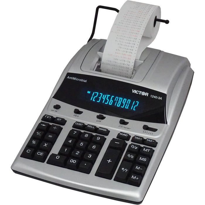 Victor 1240-3A 12 Digit Heavy Duty Commercial Printing Calculator - VCT12403A