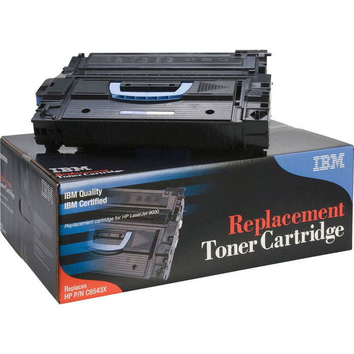 IBM Remanufactured Laser Toner Cartridge - Alternative for HP 43X (C8543X) - Black - 1 Each - IBMTG85P6485