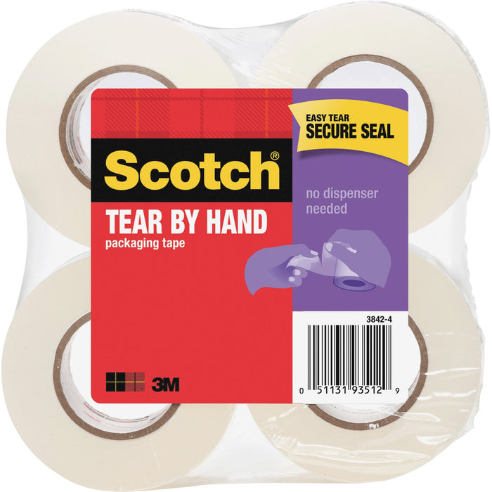 Scotch Tear-By-Hand Mailing Packaging Tape - MMM38424