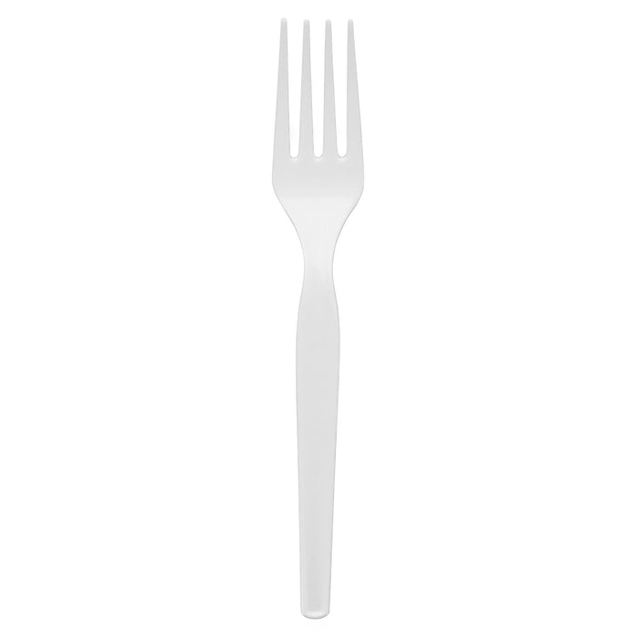 Dixie Medium-weight Disposable Forks Grab-N-Go by GP Pro - DXEFM207