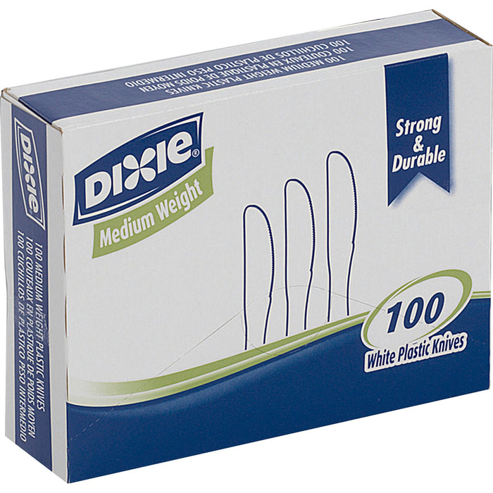 Dixie Medium-weight Disposable Knives Grab-N-Go by GP Pro - DXEKM207