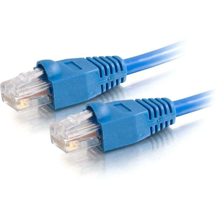 C2G 1ft Cat5e Snagless Unshielded (UTP) Network Patch Cable (USA-Made) - Blue - CGO22820
