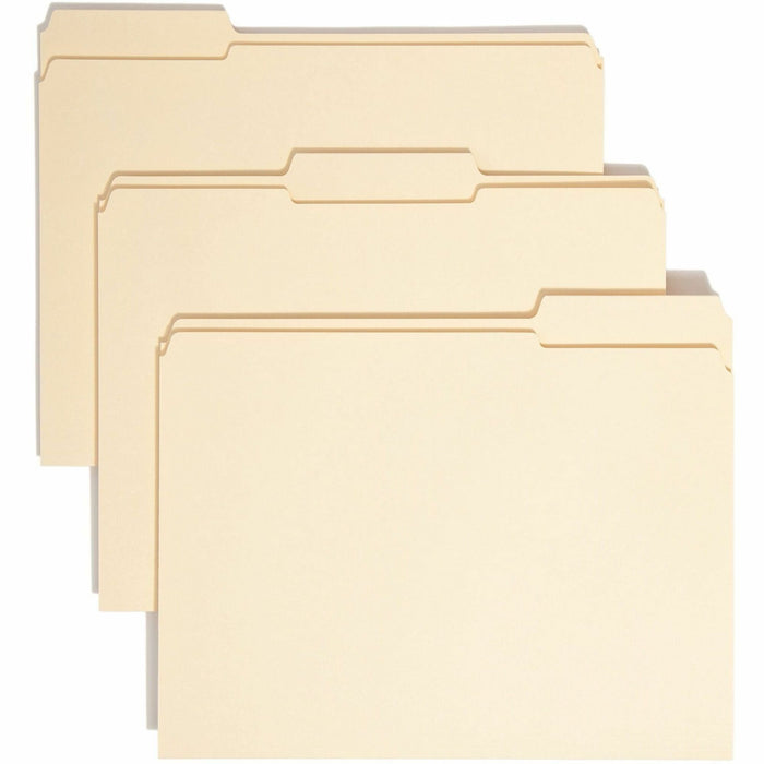 Smead 1/3 Tab Cut Letter Recycled Top Tab File Folder - SMD10347