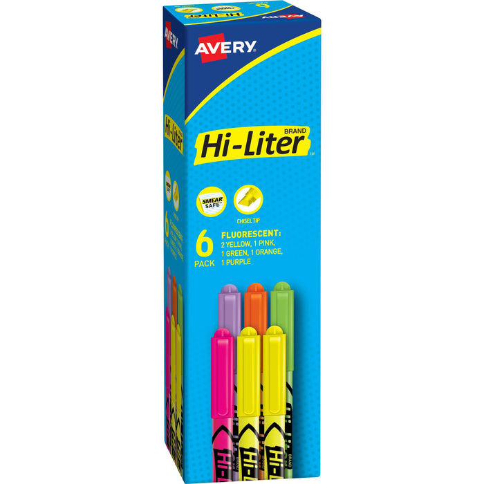 Avery&reg; Pen-Style Fluorescent Highlighters - AVE23565