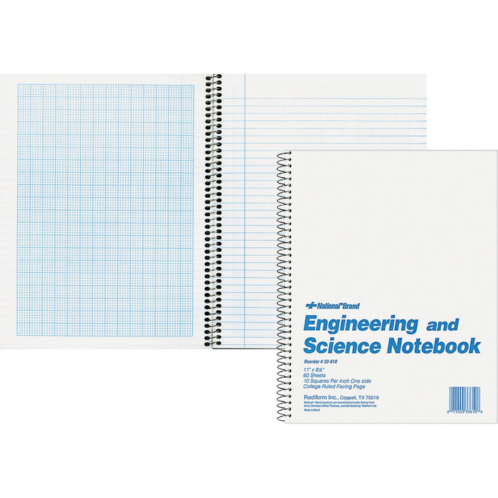 Rediform Engineering and Science Notebook - Letter - RED33610