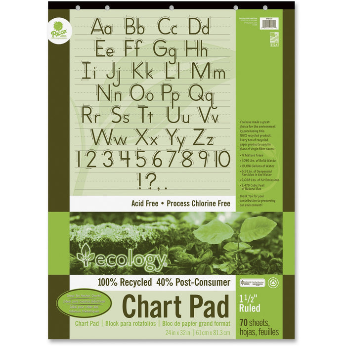 Decorol Recycled Chart Pad - PAC945710
