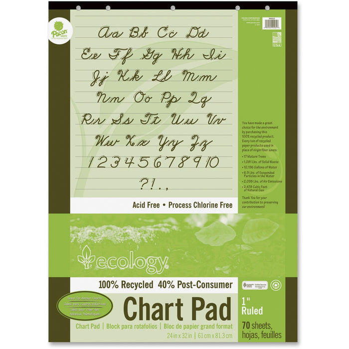 Decorol Recycled Chart Pad - PAC945610