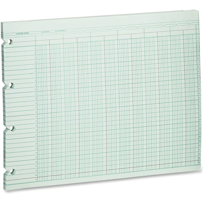 Wilson Jones 20-Column Ruled Sheets - WLJG1020 ACCO Brands Corporation