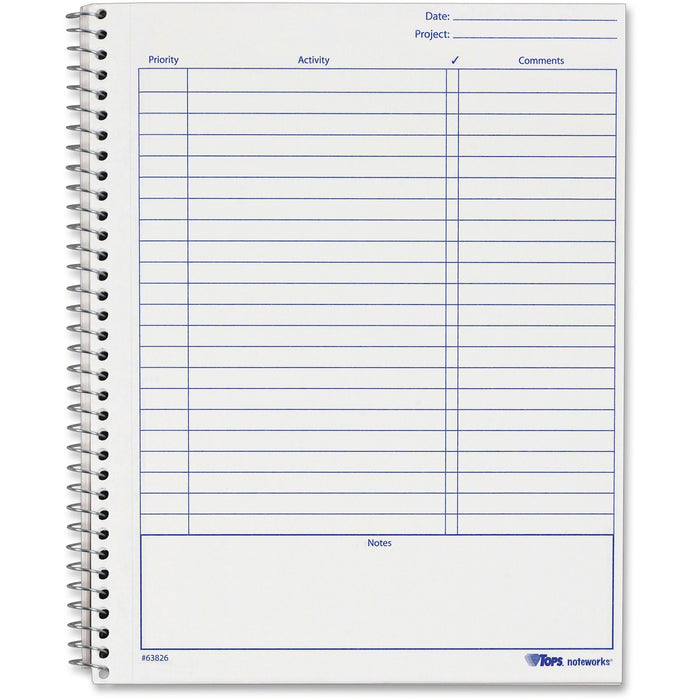 TOPS Noteworks Project Planner - TOP63826