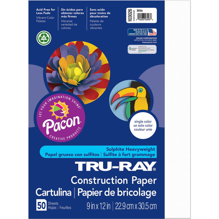 Tru-Ray Heavyweight Construction Paper - PAC103026