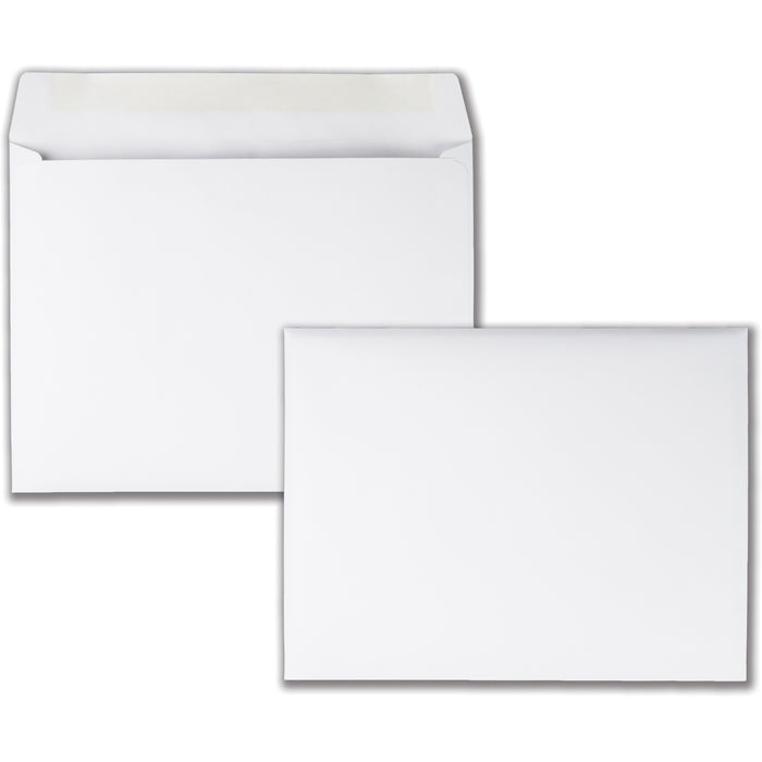 Quality Park 9 x 12 Booklet Envelopes with Deeply Gummed Flap and Open Side - QUA37693