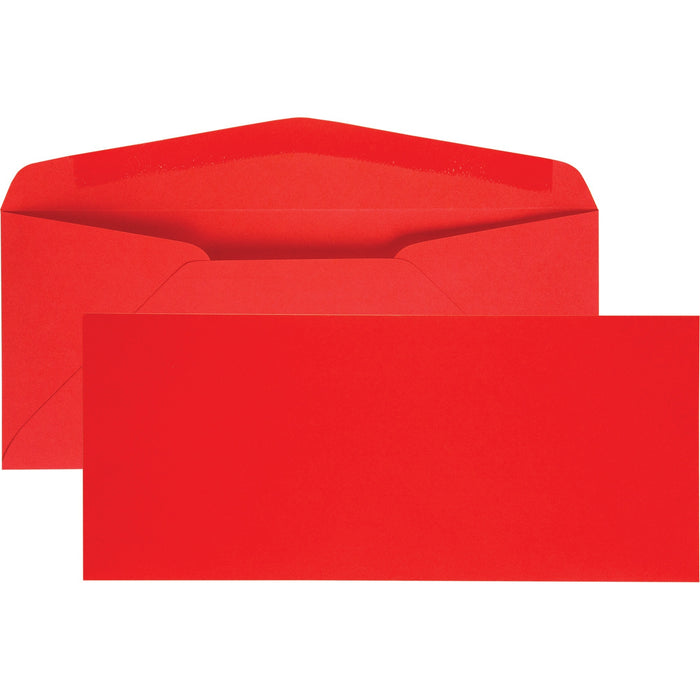 Quality Park No. 10 Bright Red Envelopes - QUA11134