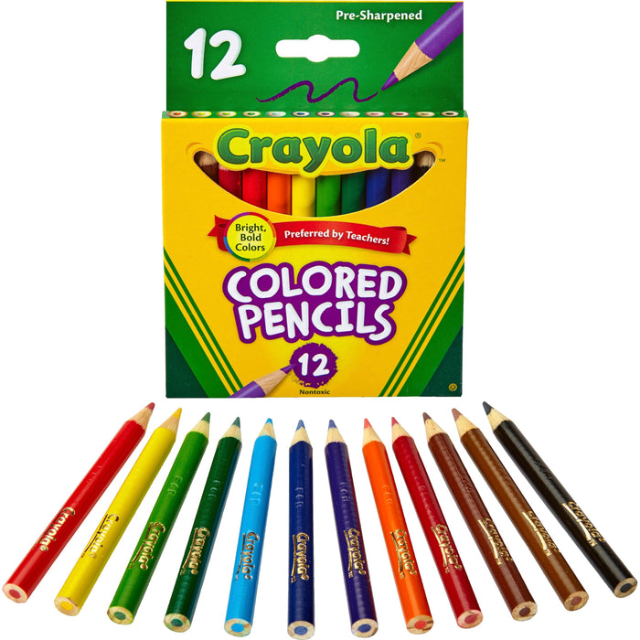Crayola 12 Color Colored Pencils - CYO684112