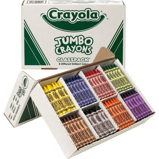 Crayola 8-Color Jumbo Crayon Classpack - CYO528389 Crayola, LLC