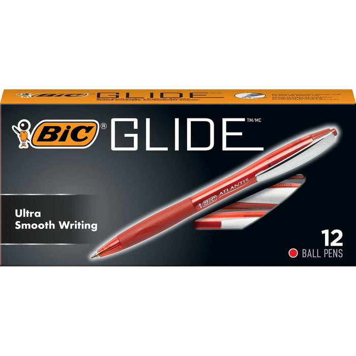 BIC Glide Retractable Pens - BICVCG11RD