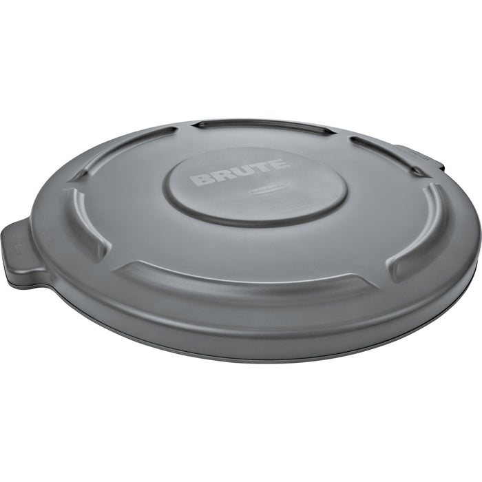 Rubbermaid Commercial Brute 32-Gallon Container Flat Lid - RCP263100GY
